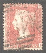 Great Britain Scott 33 Used Plate 191 - BF